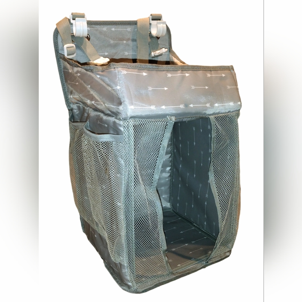 Collapsible Diaper Changing Station Storage Caddy